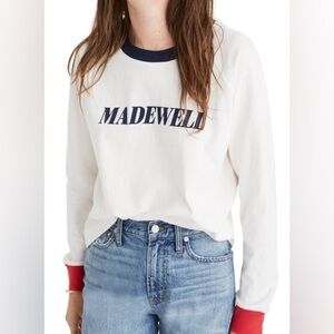 Madewell Logo Raglan Tee